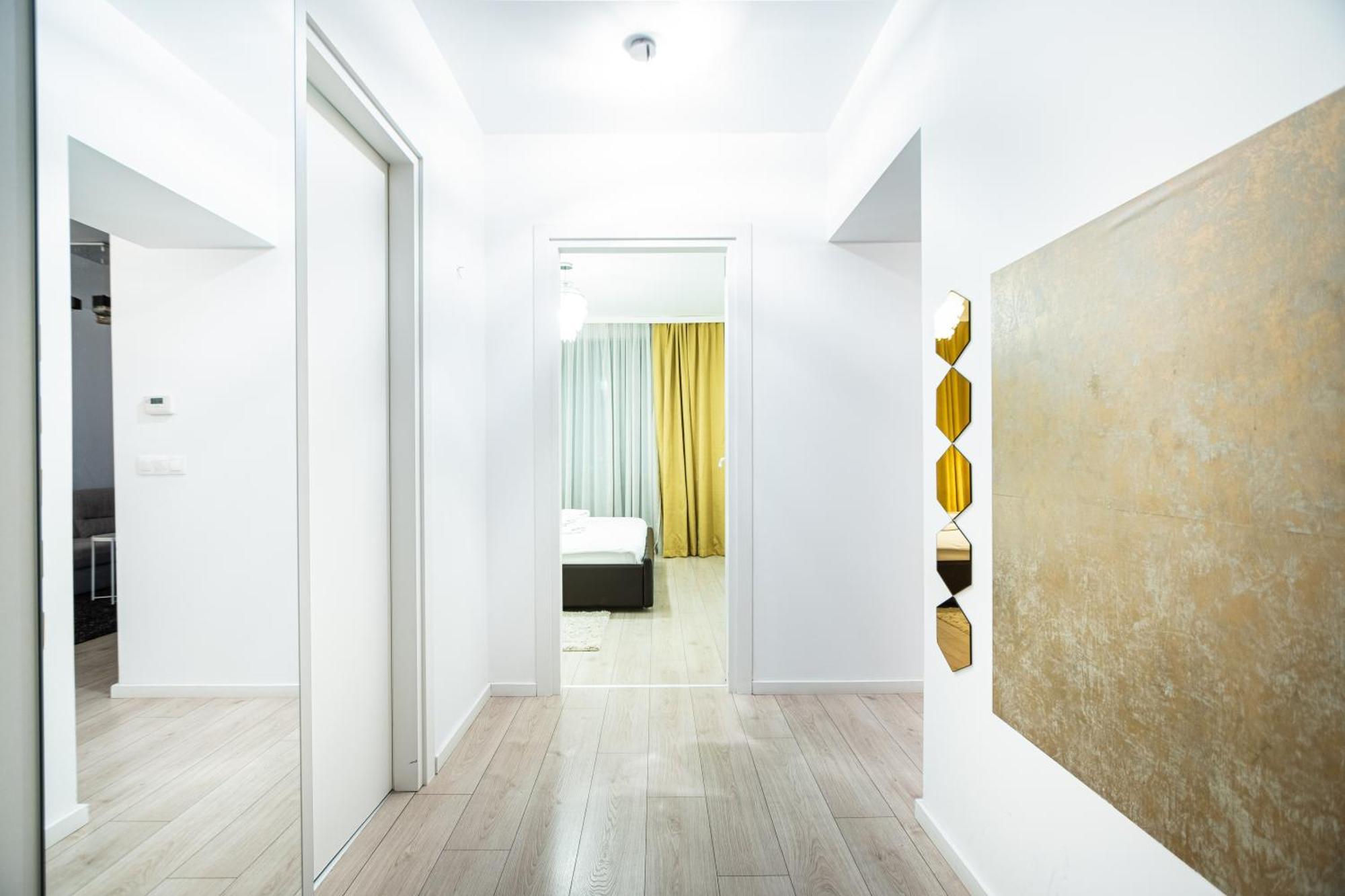 Opal Luxury Aviatiei Apartment Bukares Bagian luar foto