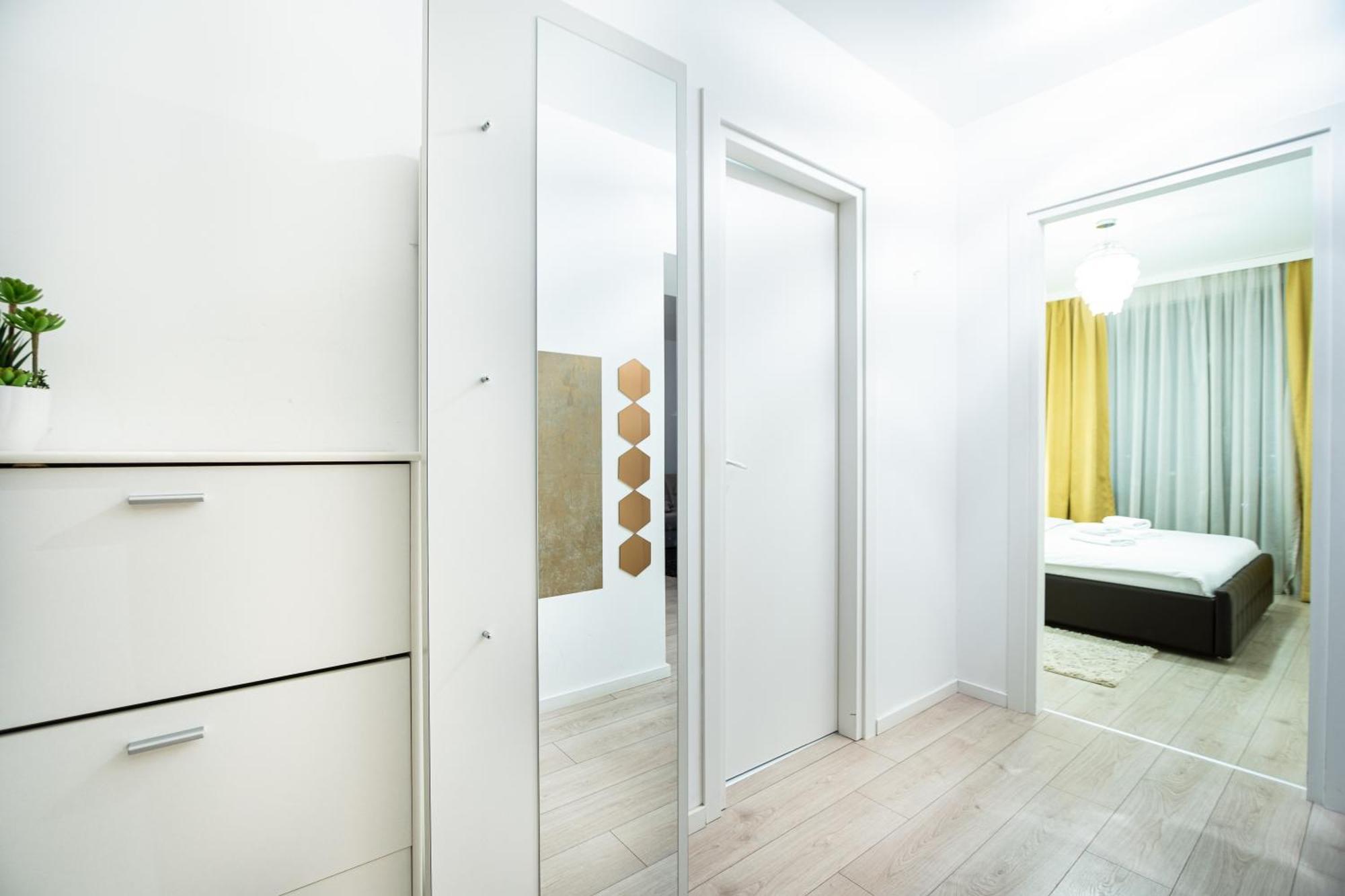 Opal Luxury Aviatiei Apartment Bukares Bagian luar foto