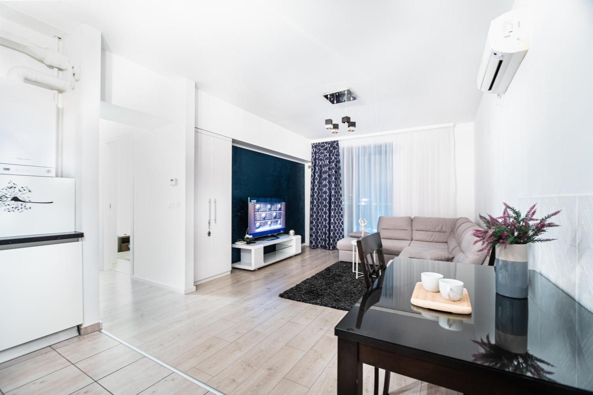Opal Luxury Aviatiei Apartment Bukares Bagian luar foto