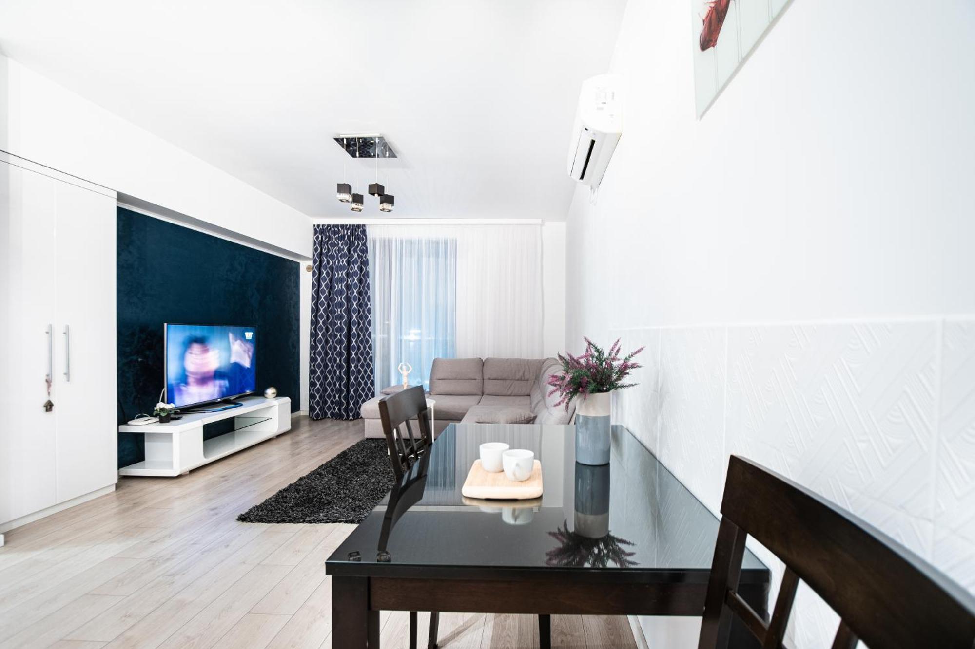 Opal Luxury Aviatiei Apartment Bukares Bagian luar foto